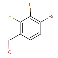 644985-24-0 4-bromo-2,3-difluorobenzaldehyde chemical structure
