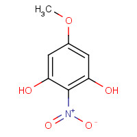 16600-93-4 5-methoxy-2-nitrobenzene-1,3-diol chemical structure