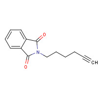 6097-08-1 2-hex-5-ynylisoindole-1,3-dione chemical structure