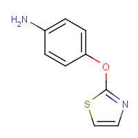 105350-49-0 4-(1,3-thiazol-2-yloxy)aniline chemical structure