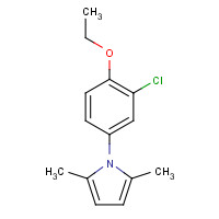 647841-68-7 1-(3-chloro-4-ethoxyphenyl)-2,5-dimethylpyrrole chemical structure