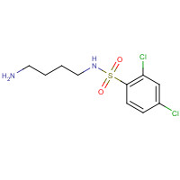 929281-65-2 N-(4-aminobutyl)-2,4-dichlorobenzenesulfonamide chemical structure