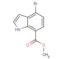 1224724-39-3 methyl 4-bromo-1H-indole-7-carboxylate chemical structure