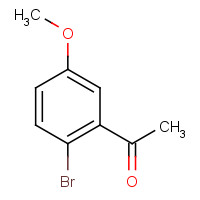 6342-63-8 1-(2-bromo-5-methoxyphenyl)ethanone chemical structure