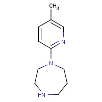 868065-45-6 1-(5-methylpyridin-2-yl)-1,4-diazepane chemical structure
