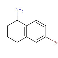 1337523-99-5 6-bromo-1,2,3,4-tetrahydronaphthalen-1-amine chemical structure