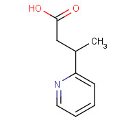 916262-56-1 3-pyridin-2-ylbutanoic acid chemical structure