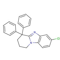 1096168-47-6 7-chloro-4,4-diphenyl-2,3-dihydro-1H-pyrido[1,2-a]benzimidazole chemical structure