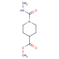 944133-92-0 methyl 1-(methylcarbamoyl)piperidine-4-carboxylate chemical structure