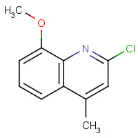 89445-80-7 2-chloro-8-methoxy-4-methylquinoline chemical structure