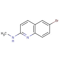 1201845-11-5 6-bromo-N-methylquinolin-2-amine chemical structure