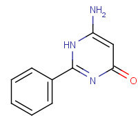 41740-17-4 6-amino-2-phenyl-1H-pyrimidin-4-one chemical structure