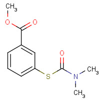 124037-97-4 methyl 3-(dimethylcarbamoylsulfanyl)benzoate chemical structure