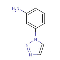 16279-73-5 3-(triazol-1-yl)aniline chemical structure
