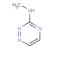 65915-07-3 N-methyl-1,2,4-triazin-3-amine chemical structure