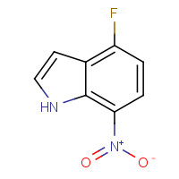 1167056-95-2 4-fluoro-7-nitro-1H-indole chemical structure