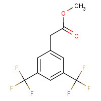 95299-16-4 methyl 2-[3,5-bis(trifluoromethyl)phenyl]acetate chemical structure