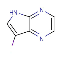 889451-26-7 7-iodo-5H-pyrrolo[2,3-b]pyrazine chemical structure