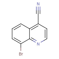 1190315-89-9 8-bromoquinoline-4-carbonitrile chemical structure