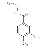 427878-12-4 3-amino-N-methoxy-4-methylbenzamide chemical structure