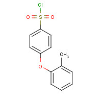 610277-83-3 4-(2-methylphenoxy)benzenesulfonyl chloride chemical structure