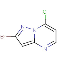 1203705-58-1 2-bromo-7-chloropyrazolo[1,5-a]pyrimidine chemical structure