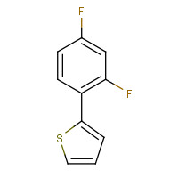 209592-66-5 2-(2,4-difluorophenyl)thiophene chemical structure