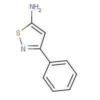 14208-52-7 3-phenyl-1,2-thiazol-5-amine chemical structure