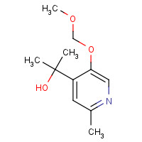 1089706-70-6 2-[5-(methoxymethoxy)-2-methylpyridin-4-yl]propan-2-ol chemical structure