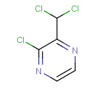 21598-37-8 2-chloro-3-(dichloromethyl)pyrazine chemical structure