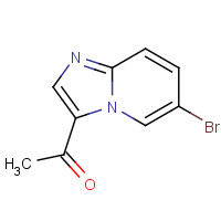 30493-41-5 1-(6-bromoimidazo[1,2-a]pyridin-3-yl)ethanone chemical structure