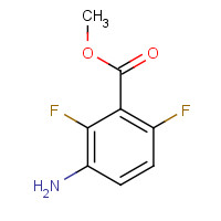 84832-02-0 methyl 3-amino-2,6-difluorobenzoate chemical structure