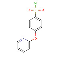 192329-94-5 4-pyridin-2-yloxybenzenesulfonyl chloride chemical structure