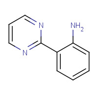 1061358-42-6 2-pyrimidin-2-ylaniline chemical structure