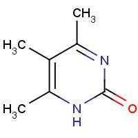 65133-47-3 4,5,6-trimethyl-1H-pyrimidin-2-one chemical structure