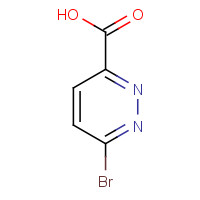 65202-51-9 6-bromopyridazine-3-carboxylic acid chemical structure