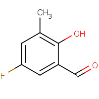 704884-74-2 5-fluoro-2-hydroxy-3-methylbenzaldehyde chemical structure