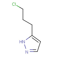 174790-34-2 5-(3-chloropropyl)-1H-pyrazole chemical structure