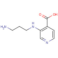1461602-58-3 3-(3-aminopropylamino)pyridine-4-carboxylic acid chemical structure