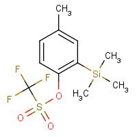 262373-15-9 (4-methyl-2-trimethylsilylphenyl) trifluoromethanesulfonate chemical structure