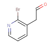 1173171-60-2 2-(2-bromopyridin-3-yl)acetaldehyde chemical structure