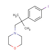 1305275-04-0 4-[2-(4-iodophenyl)-2-methylpropyl]morpholine chemical structure