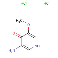 1105675-64-6 3-amino-5-methoxy-1H-pyridin-4-one;dihydrochloride chemical structure