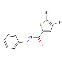 155308-64-8 N-benzyl-4,5-dibromothiophene-2-carboxamide chemical structure