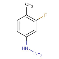 687971-90-0 (3-fluoro-4-methylphenyl)hydrazine chemical structure