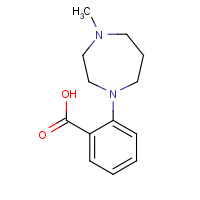921988-51-4 2-(4-methyl-1,4-diazepan-1-yl)benzoic acid chemical structure