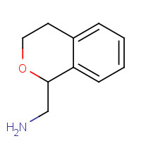 19158-90-8 3,4-dihydro-1H-isochromen-1-ylmethanamine chemical structure