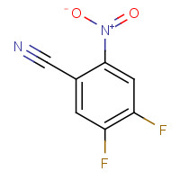 165671-05-6 4,5-difluoro-2-nitrobenzonitrile chemical structure