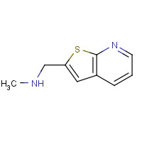 868755-42-4 N-methyl-1-thieno[2,3-b]pyridin-2-ylmethanamine chemical structure