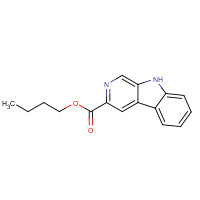 84454-35-3 butyl 9H-pyrido[3,4-b]indole-3-carboxylate chemical structure